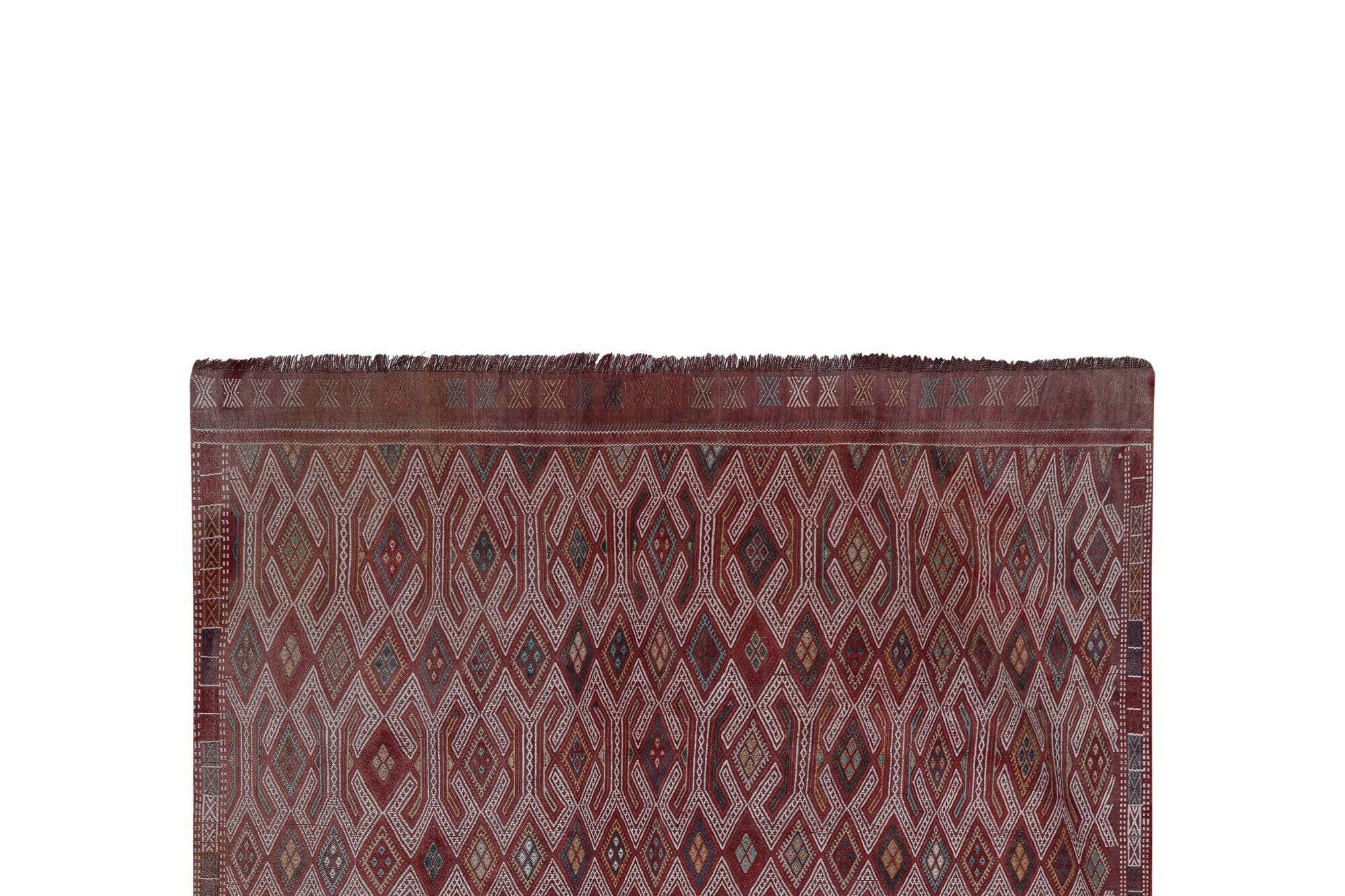 Vintage Turkish kilim handwoven 180x250 cm