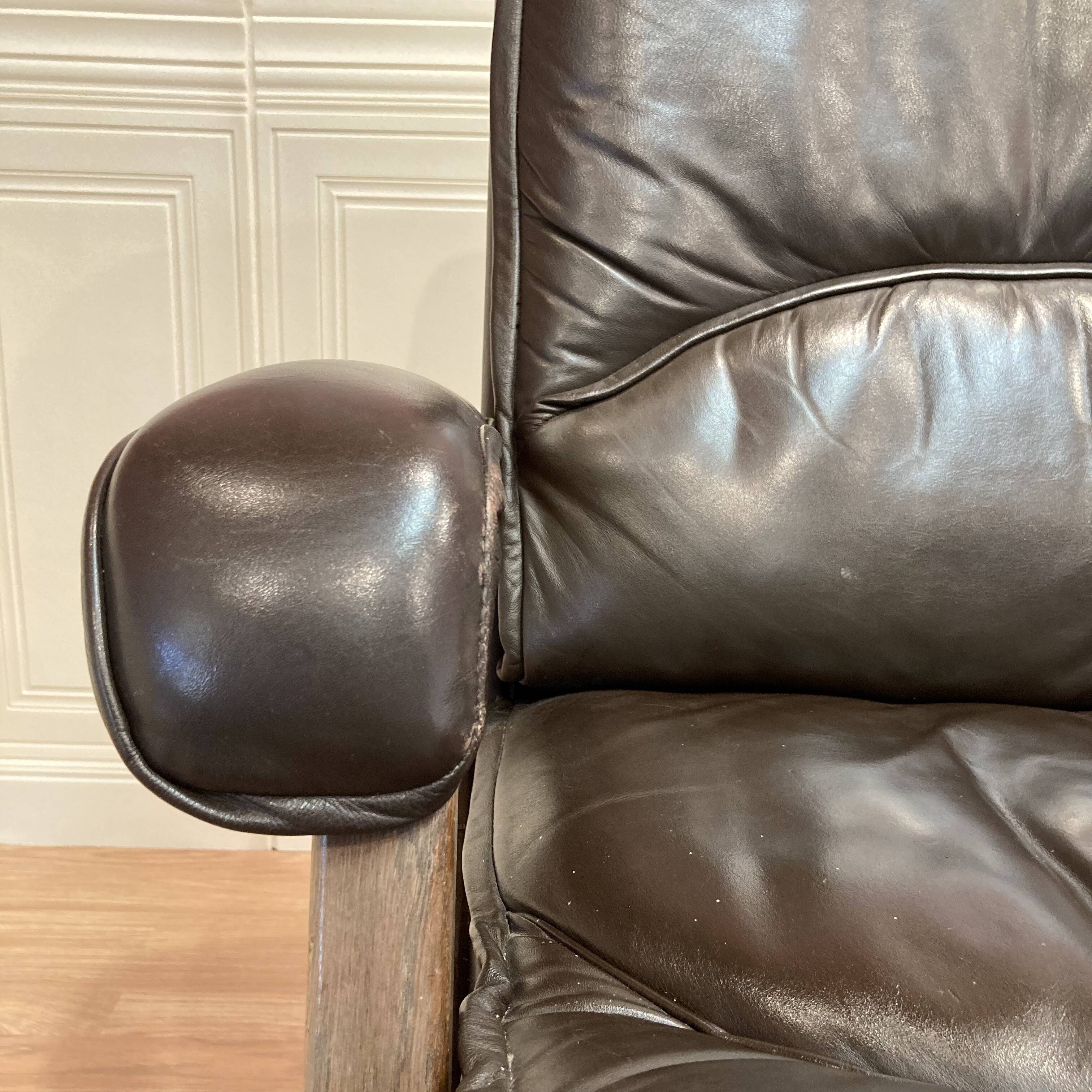 Armchair and ottoman "Drabert" for "Gerd Lange" design 1960.