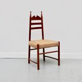 Suite of 4 mulched low chairs