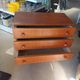 Vintage chest of drawers with tapered legs