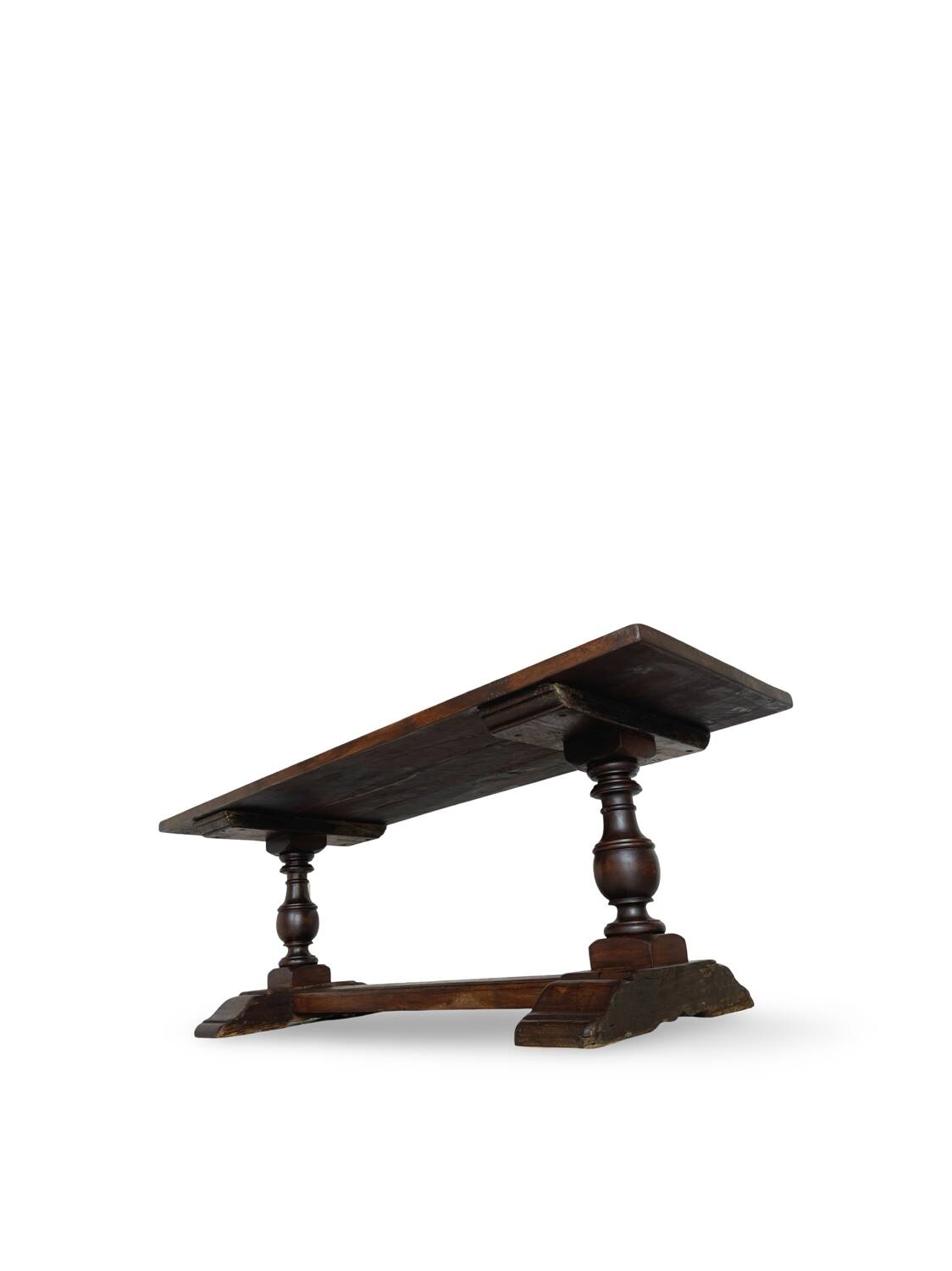 A fine 18th Century French walnut dining table