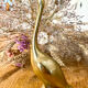 Brass swan