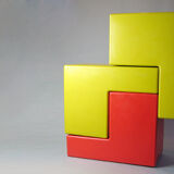 Chaise tetris Wavin design