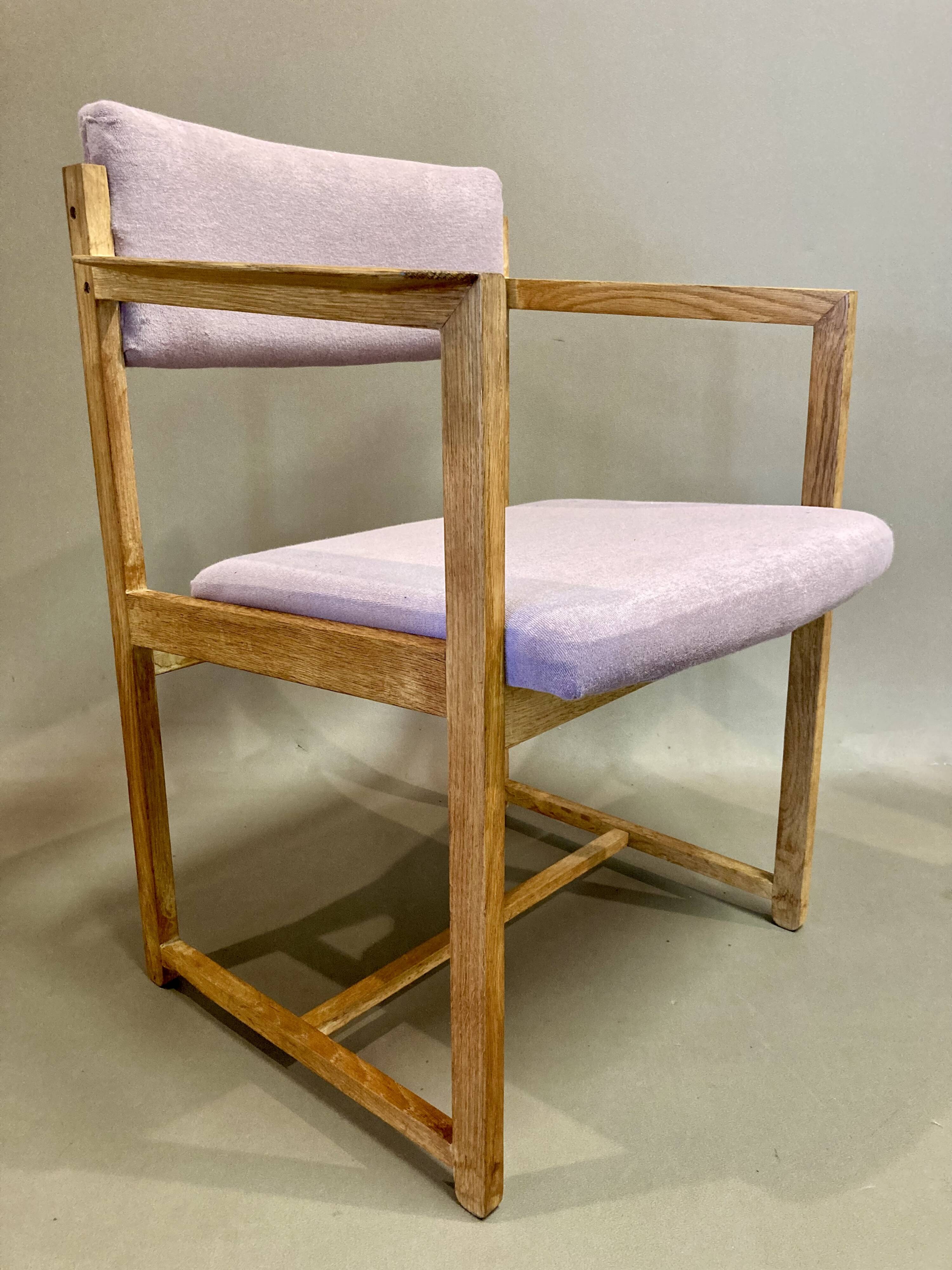 Duo of "Scandinavian Design" armchairs 1960.