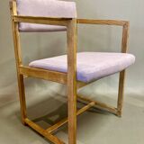 Duo of "Scandinavian Design" armchairs 1960.