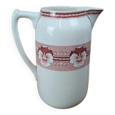 Large antique toilet pot Digoin model Parma