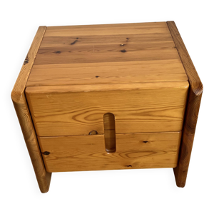 Table de nuit pin massif