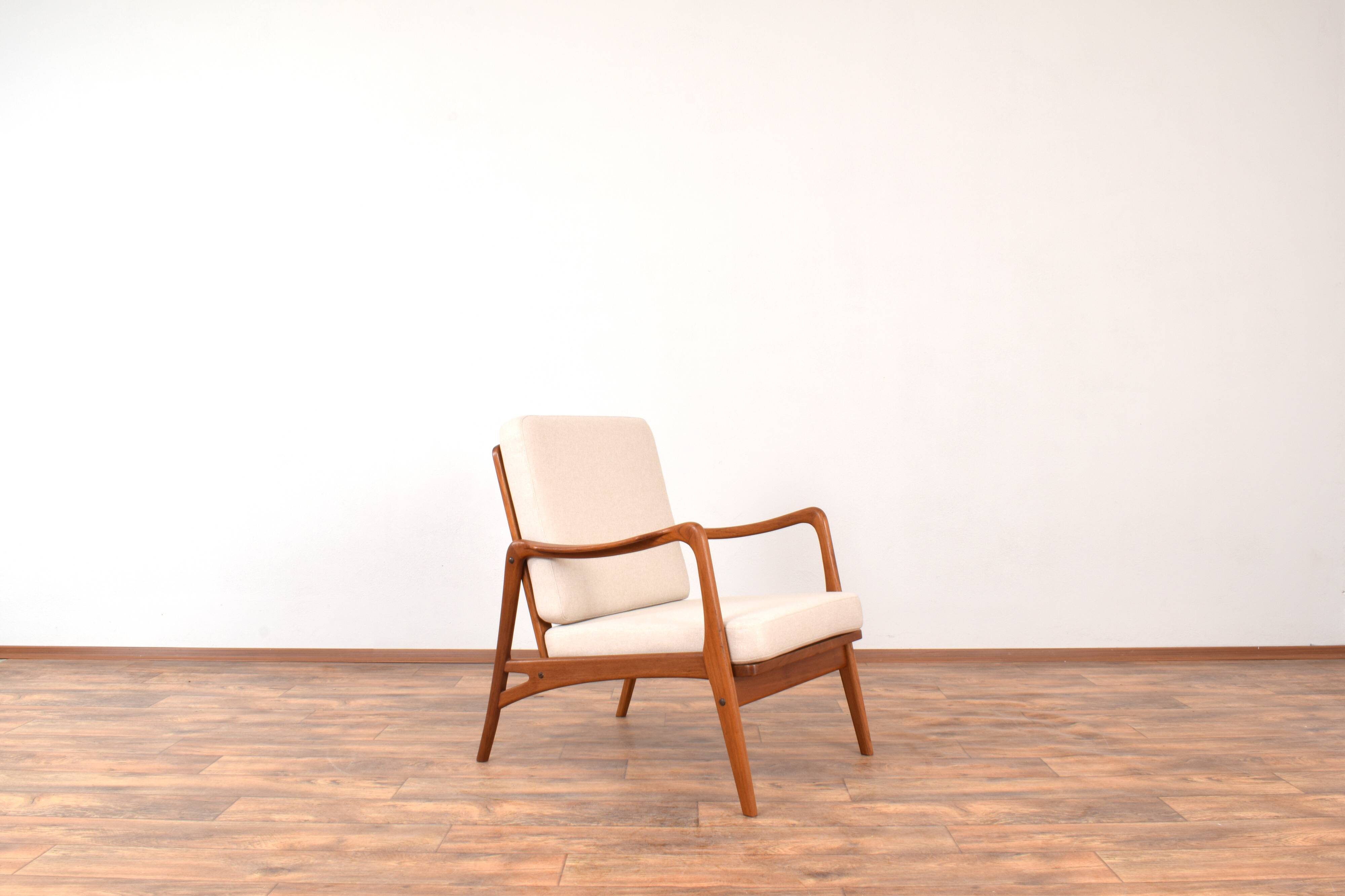 Mid-Century Danish Teak Lounge Chair, 1960s.