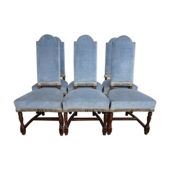 Set of 6 chairs renaissance