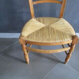 Old mulched nursing chair