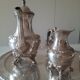 Silver metal coffee service