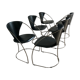 6 chairs Aarben Italia 1980