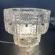 3-light crystal lamp, Italy 1960