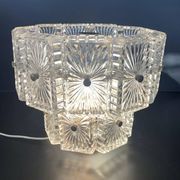 3-light crystal lamp, Italy 1960