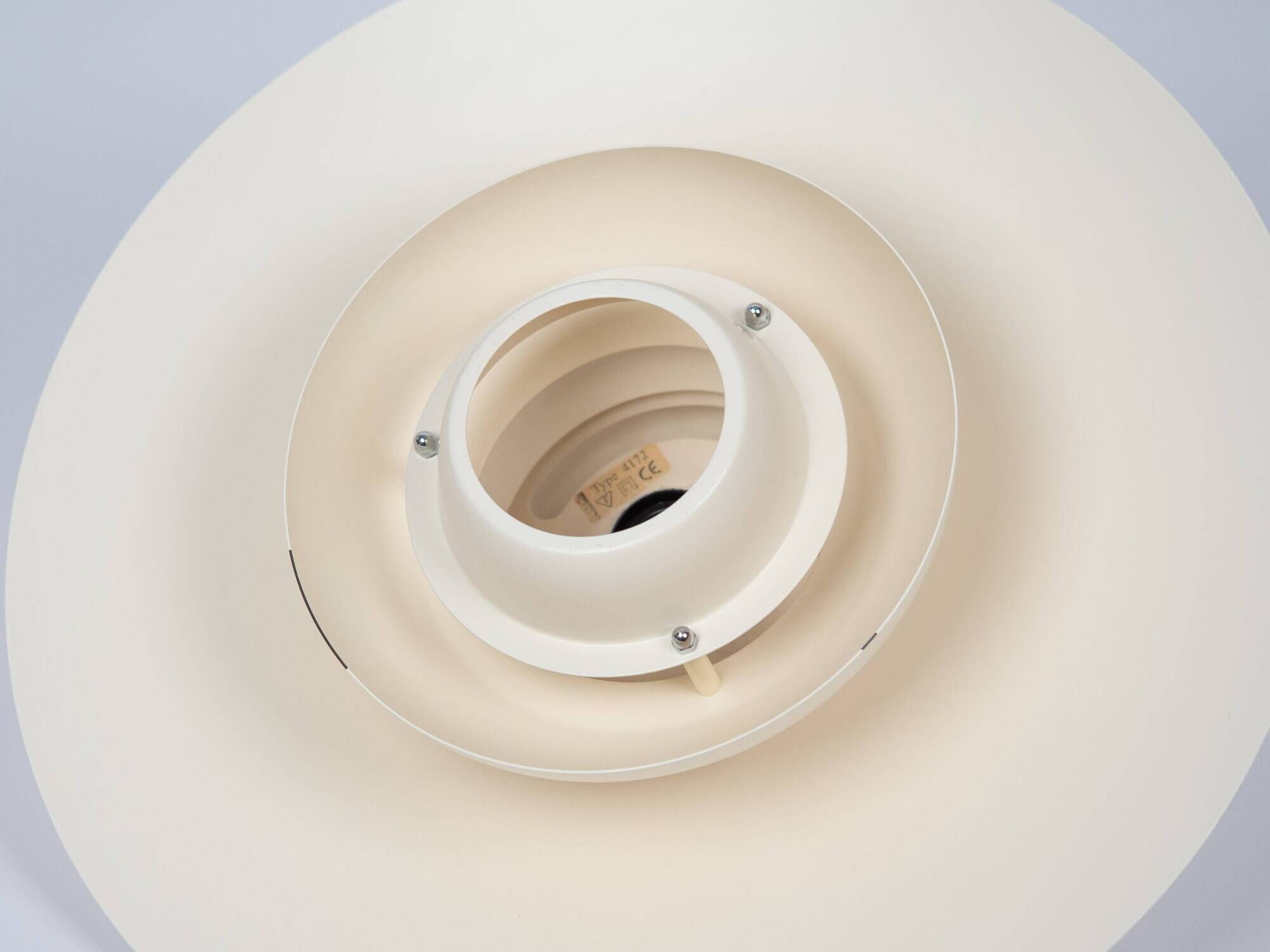 Suspension vintage danoise de la marque EL-light, années 1980