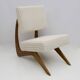 Paire de fauteuils lounge Adrian Pearsall en noyer, style Mid-Century, pour Craft Associates