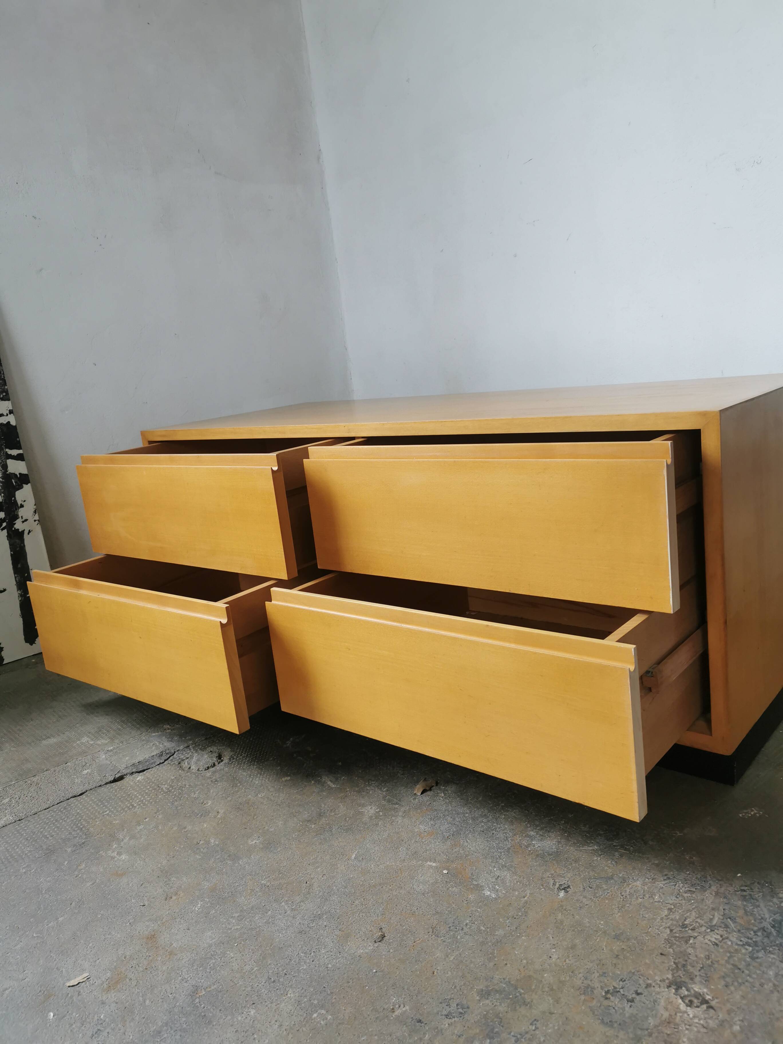 MK Mobel chest of drawers in elm from the 70s