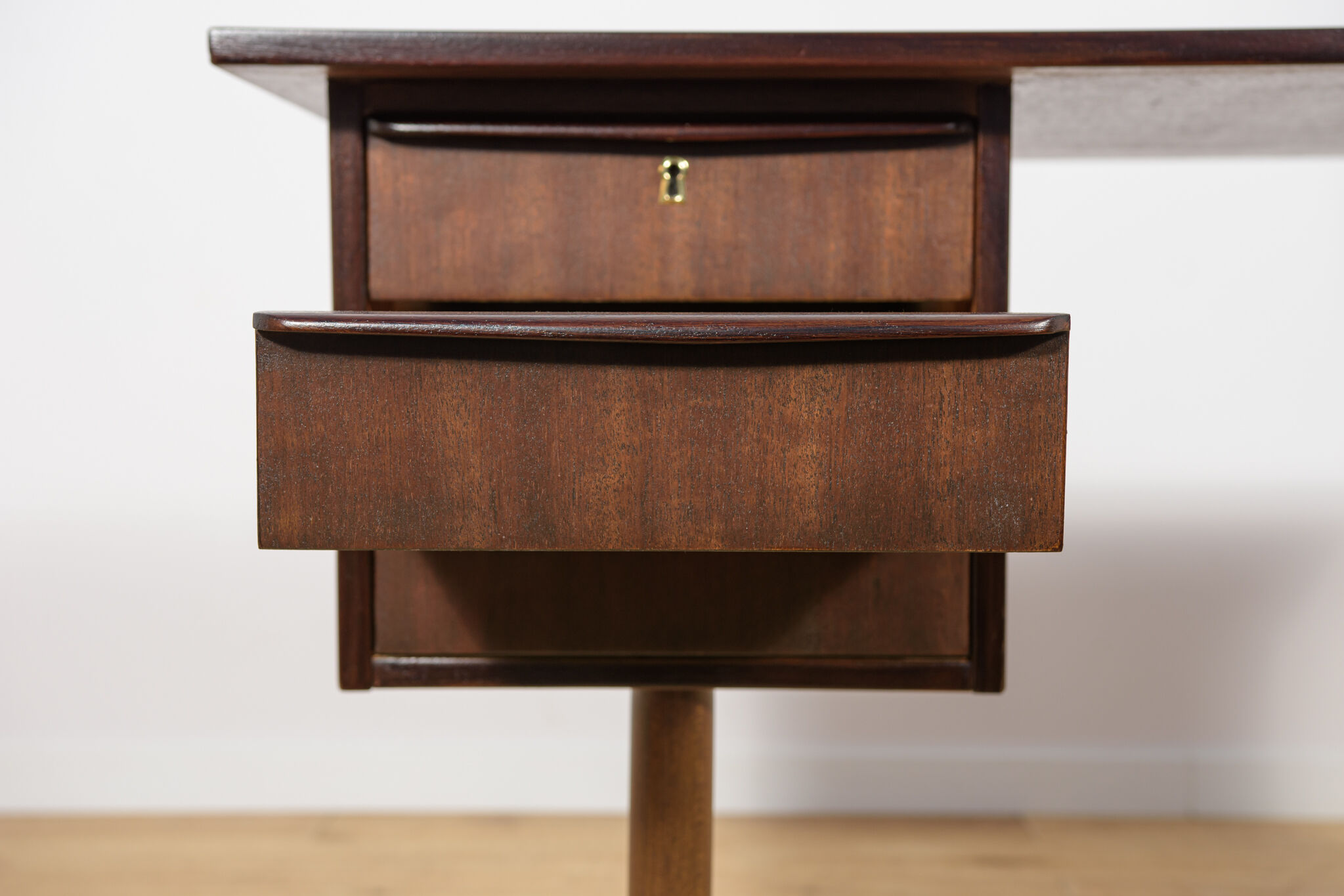 Mid-Century Compact Freestanding Desk, Denmark, 1960s