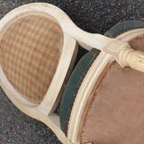 Louis xvi medallion chair