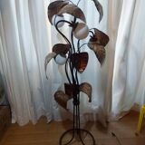 Floor lamp rhubarb leaf 70s