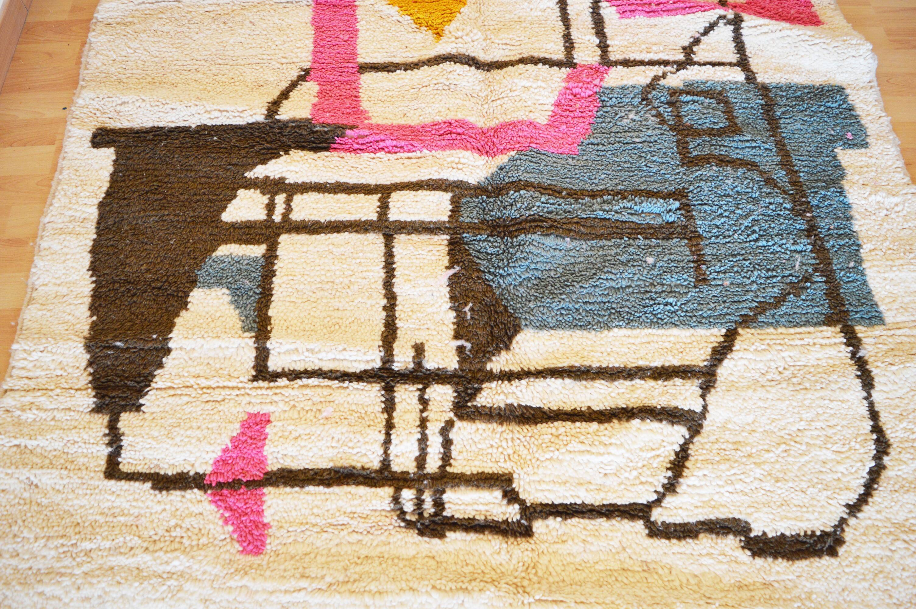 Moroccan berber carpet 260x150cm