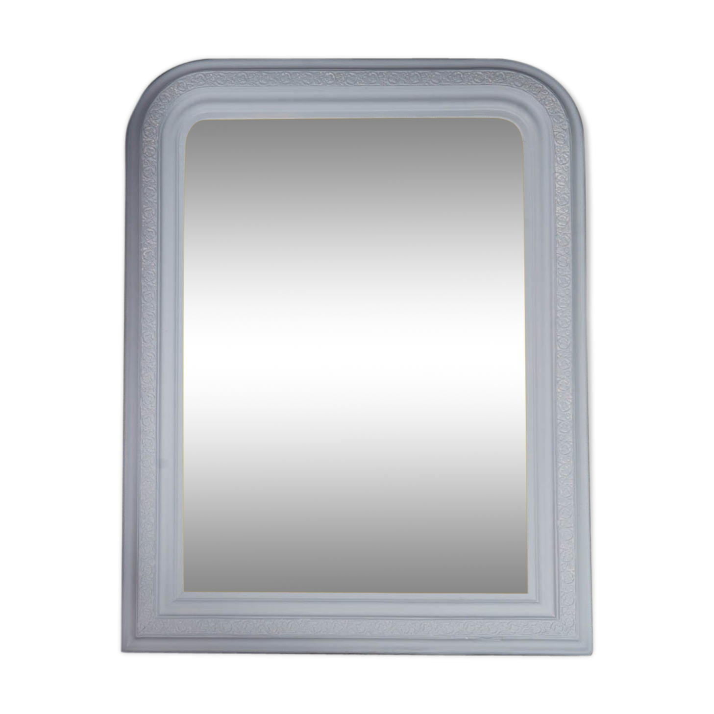 large old stucco mirror 66x84cm