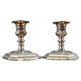 20th-Century Metal Candlesticks, 1950s, Set of 2