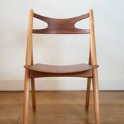 Set of five CH29 Sawbuck chairs by Hans J. Wegner for Carl Hansen & Søn
