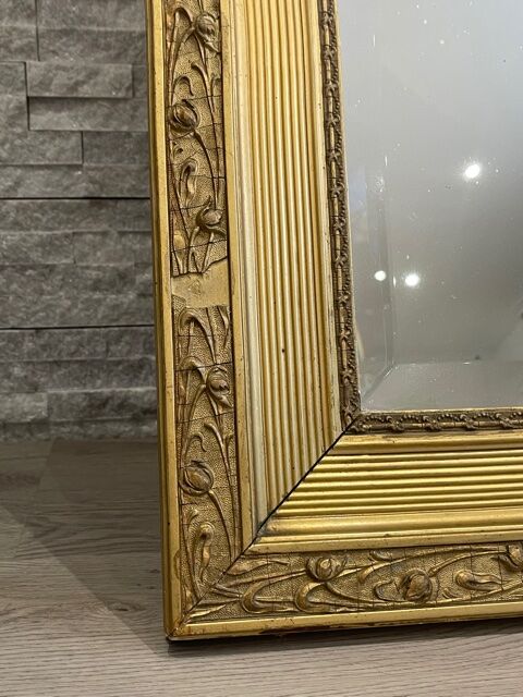 Old wooden mirror 1900