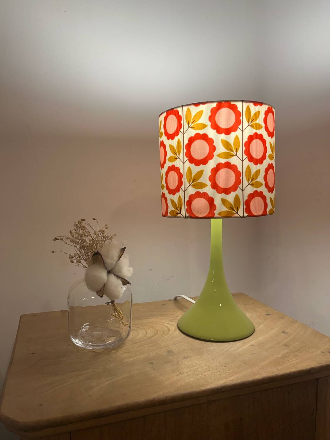 Restored vintage lamp