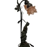 Table lamp in cast iron