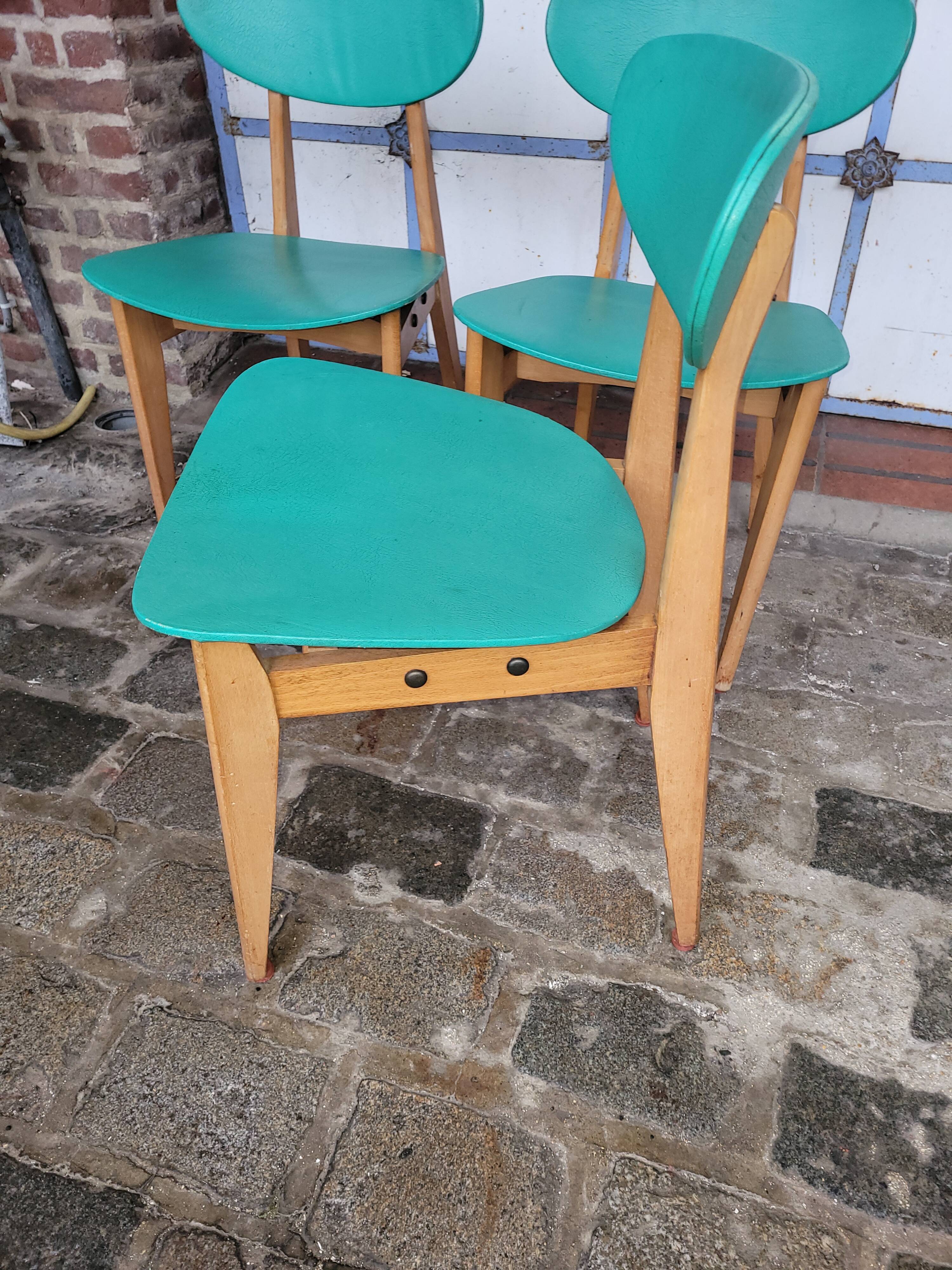 3 Scandinavian chairs