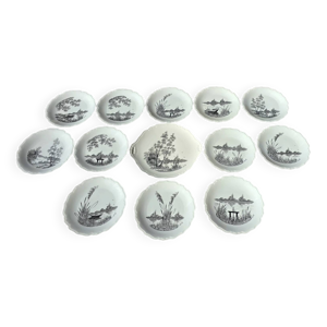 Service de 13 assiettes - limoges