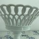 Navette Cup, footed cup, late 19th century, Empire Style, Porcelain