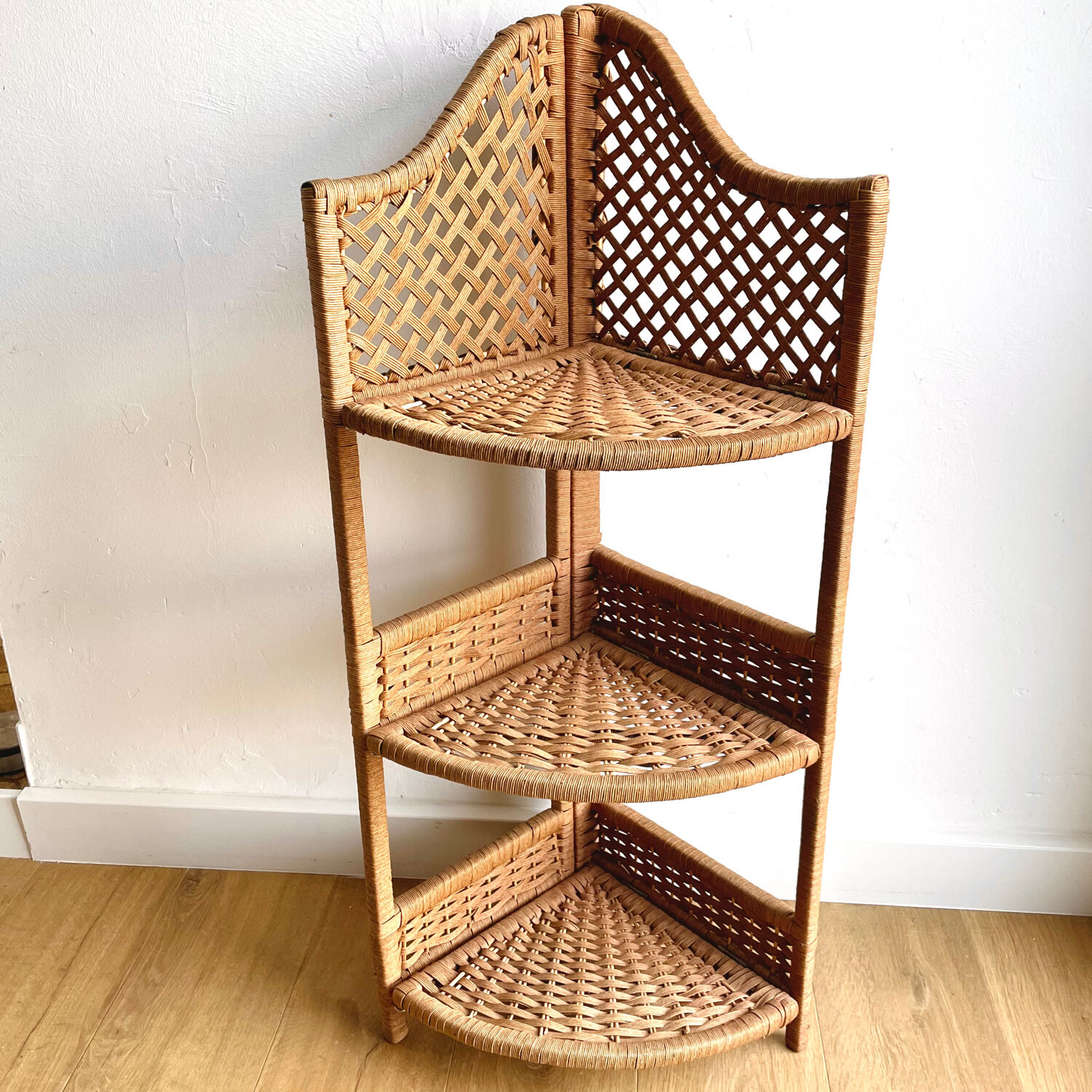 Vintage corner cabinet