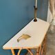 Vintage rattan console