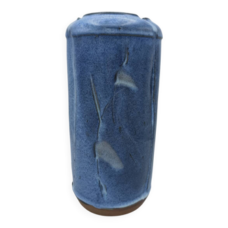 Vintage glazed stoneware vase - Bernard Dal Magro - art ceramics