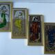 Lot small art nouveau mirrors Mucha