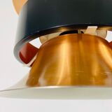 Danish copper hanging lamp, 1960s