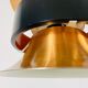 Danish copper hanging lamp, 1960s