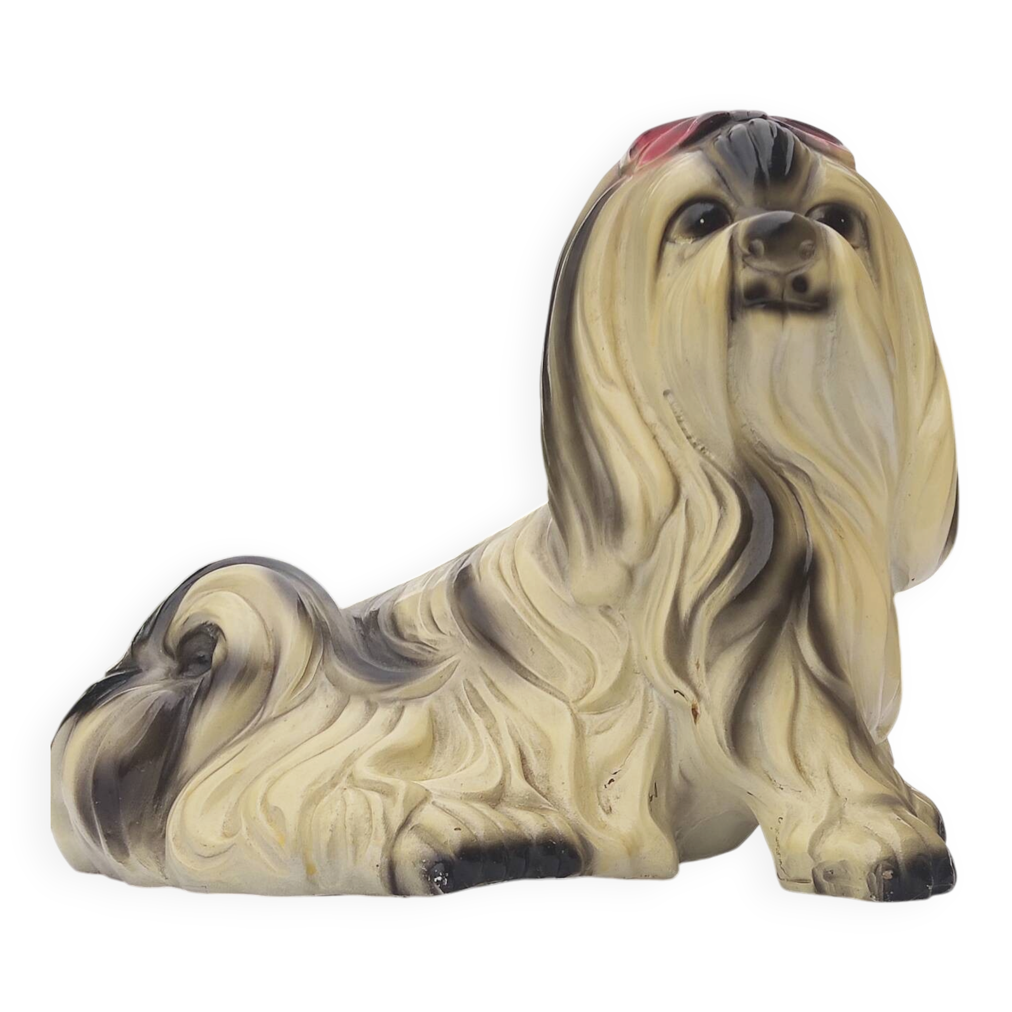 Shih Tzu dog statuette - 1950 - Italian