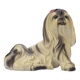 Shih Tzu dog statuette - 1950 - Italian