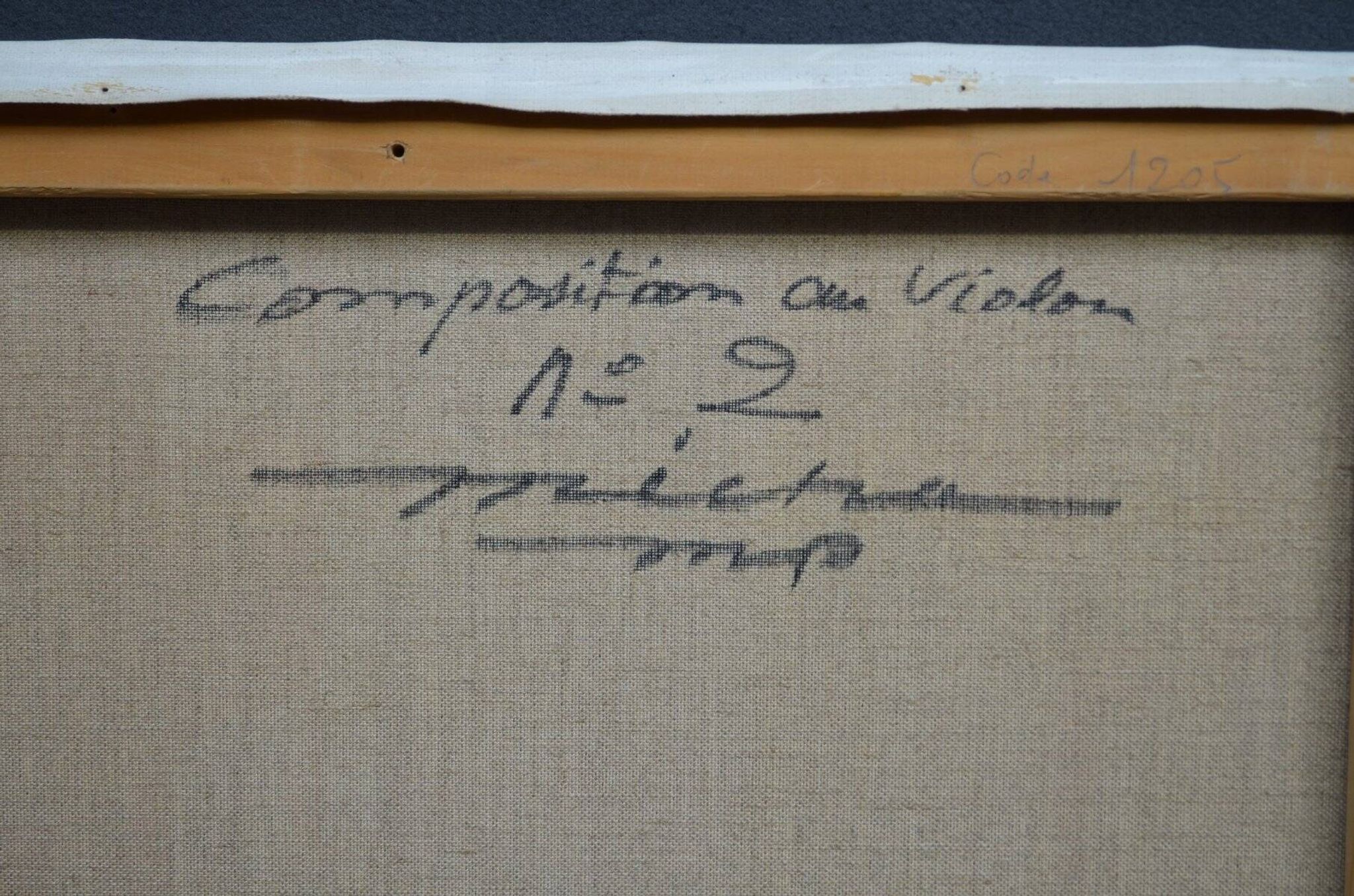 Michel Petiot dit Micha, Composition au violon n°2