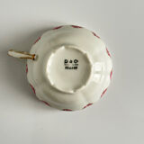 Set of 6 Teacups with Saucers | Bernardaud circa 1900