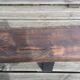 Banc en chêne piétement acier