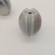 Duo 2 Vase Soliflore Lenticular Glazed Stoneware Grey Blue Purple Ceramic