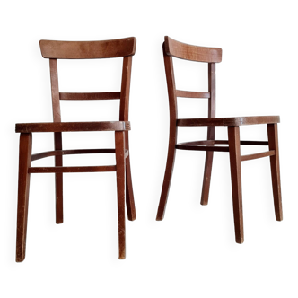 Pair of bistro chairs