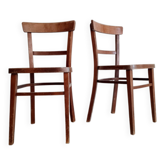 Chaises bistrot paire