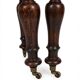 Solid mahogany console table