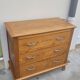 Vintage chest of drawers 1950 feet compass 3 drawers
